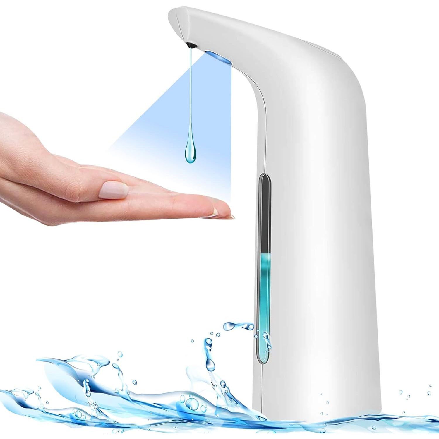 Seifenspender 400ML Automatischer Sensor-Seifenspender, Spülmittelspender