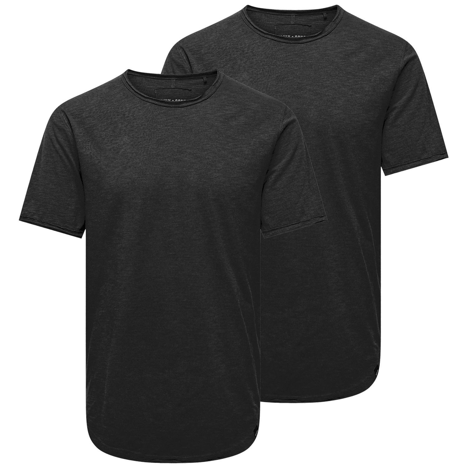 ONLY & SONS T-Shirt ONSBENNE (Set) zeitloses T-Shirt mit Overdye-Färbung für einen gewaschenen Used-Look