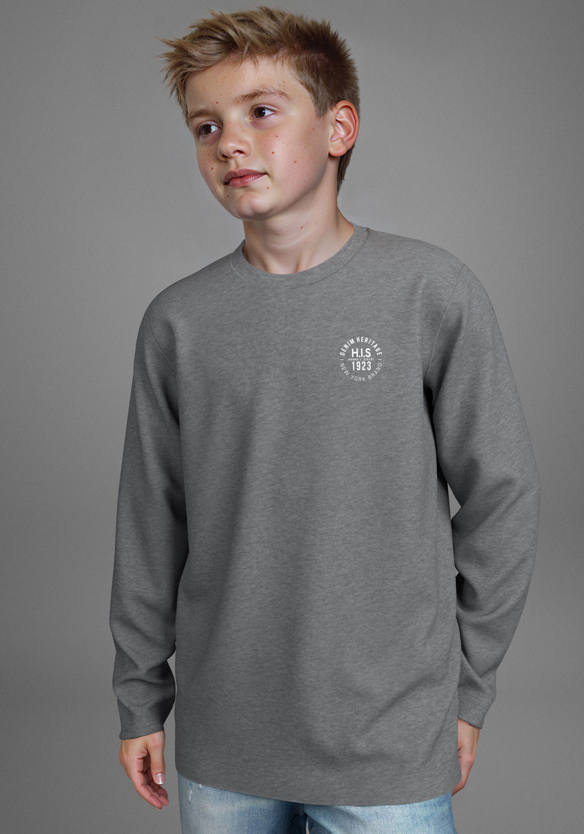 H.I.S Langarmshirt 2er Pack Shirts mit günstig online kaufen