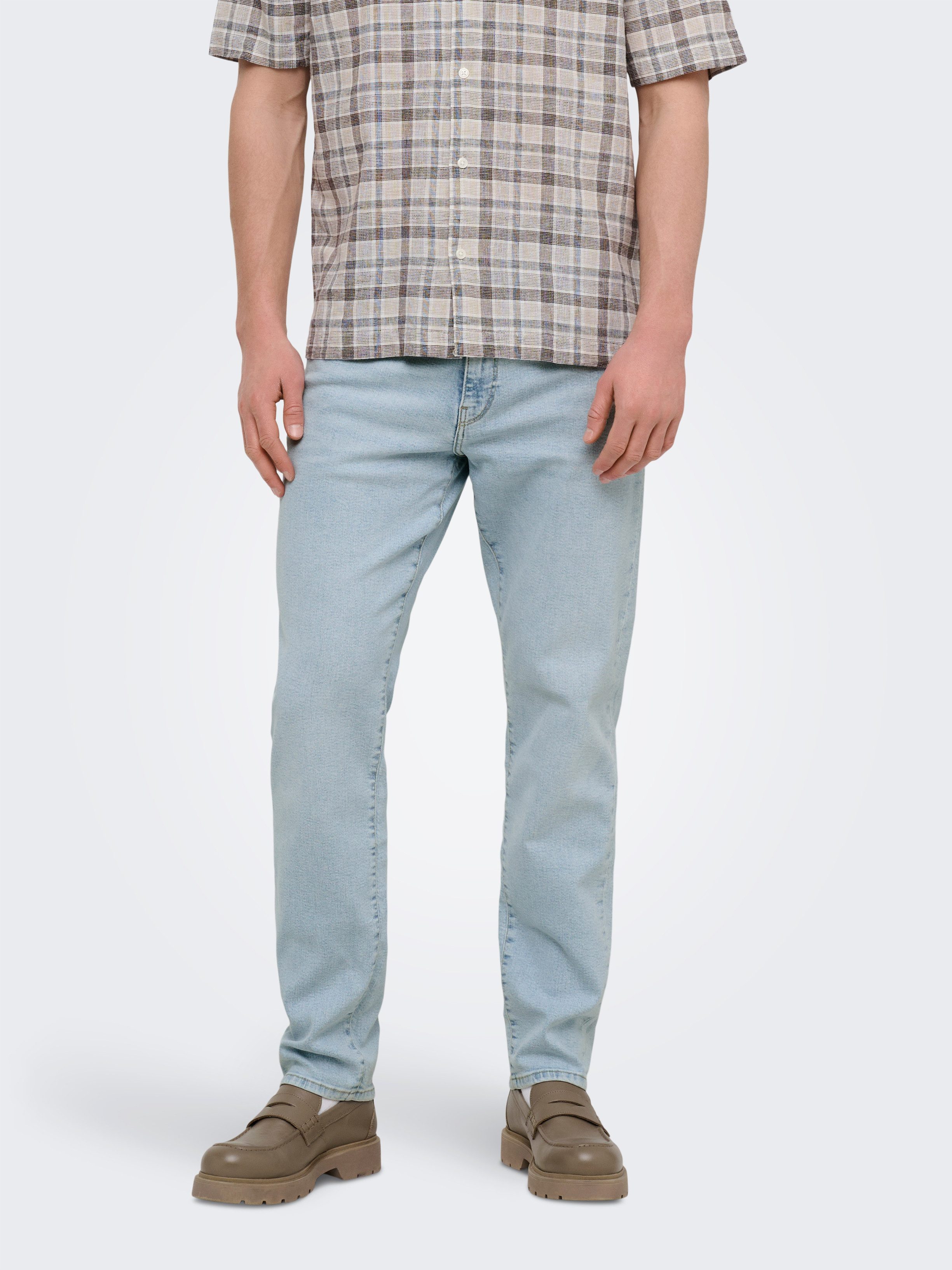 Straight-Jeans ONSWEFT REGULAR WB 0021 TAI DNM NOOS