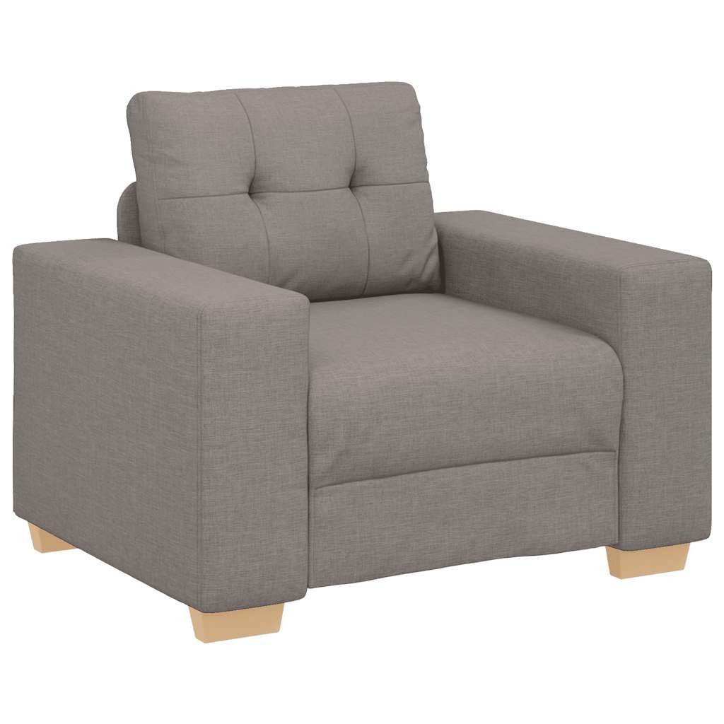 vidaXL Sofa Sofasessel Taupe 60 cm Stoff günstig online kaufen