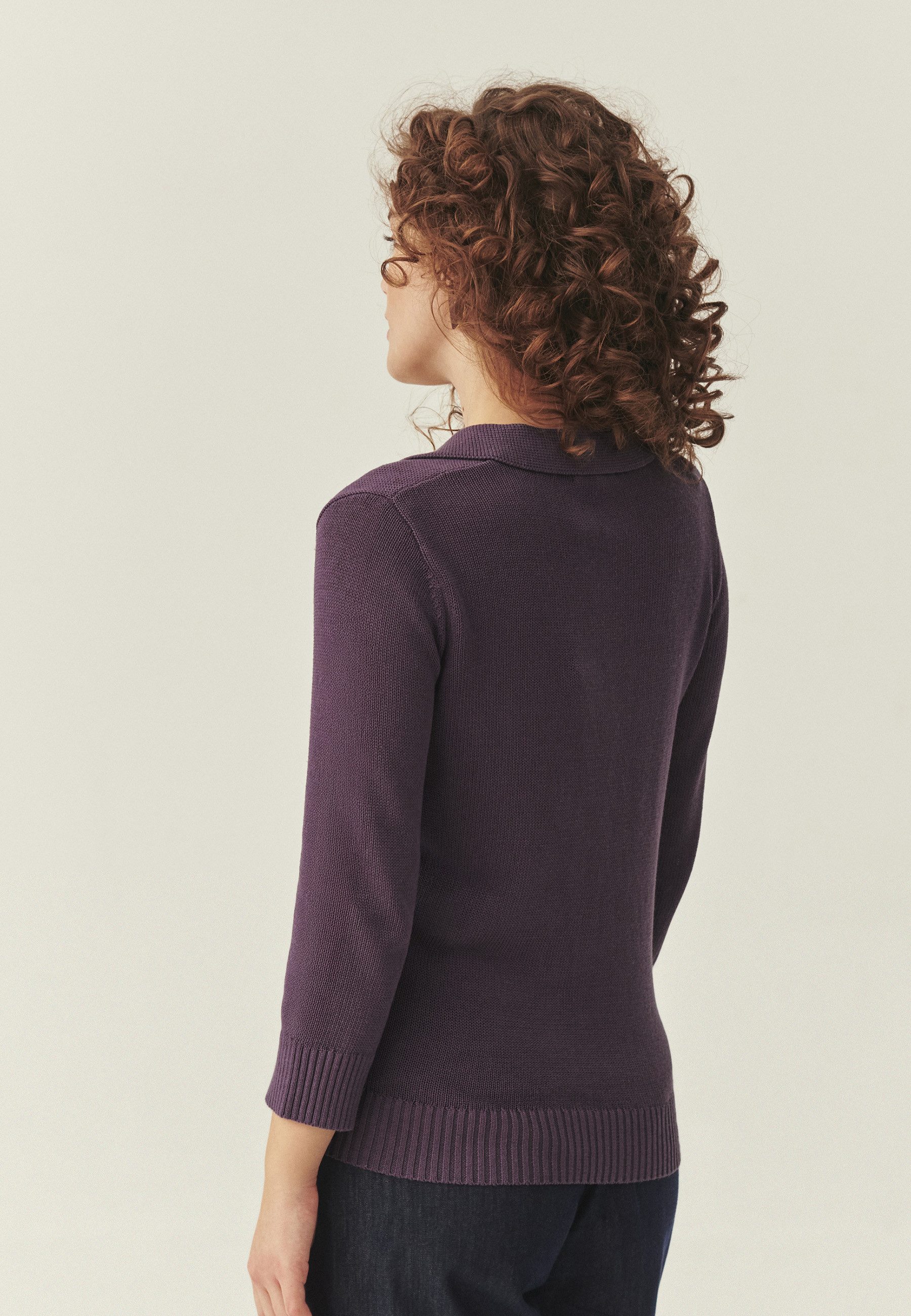 TATUUM Strickpullover Jumper Mit Leinenmix - Iva