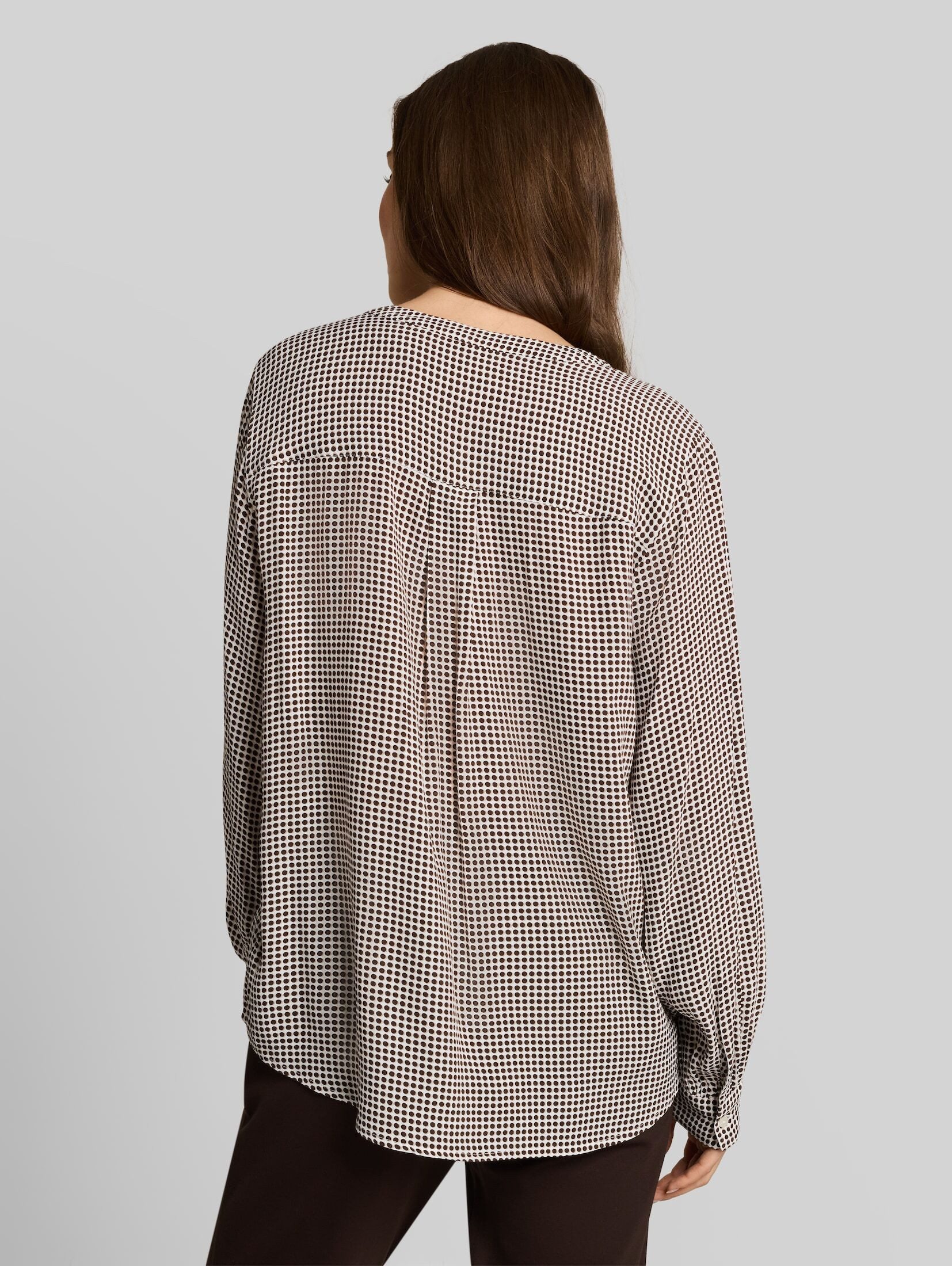 TOM TAILOR Langarmbluse Blusen & Shirts Bluse aus Viskose