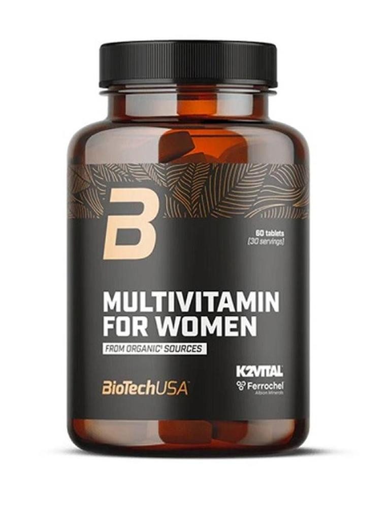 Biotech USA BioTech Multivitamin For Women from organic sources 60 Tabletten, 60 St.