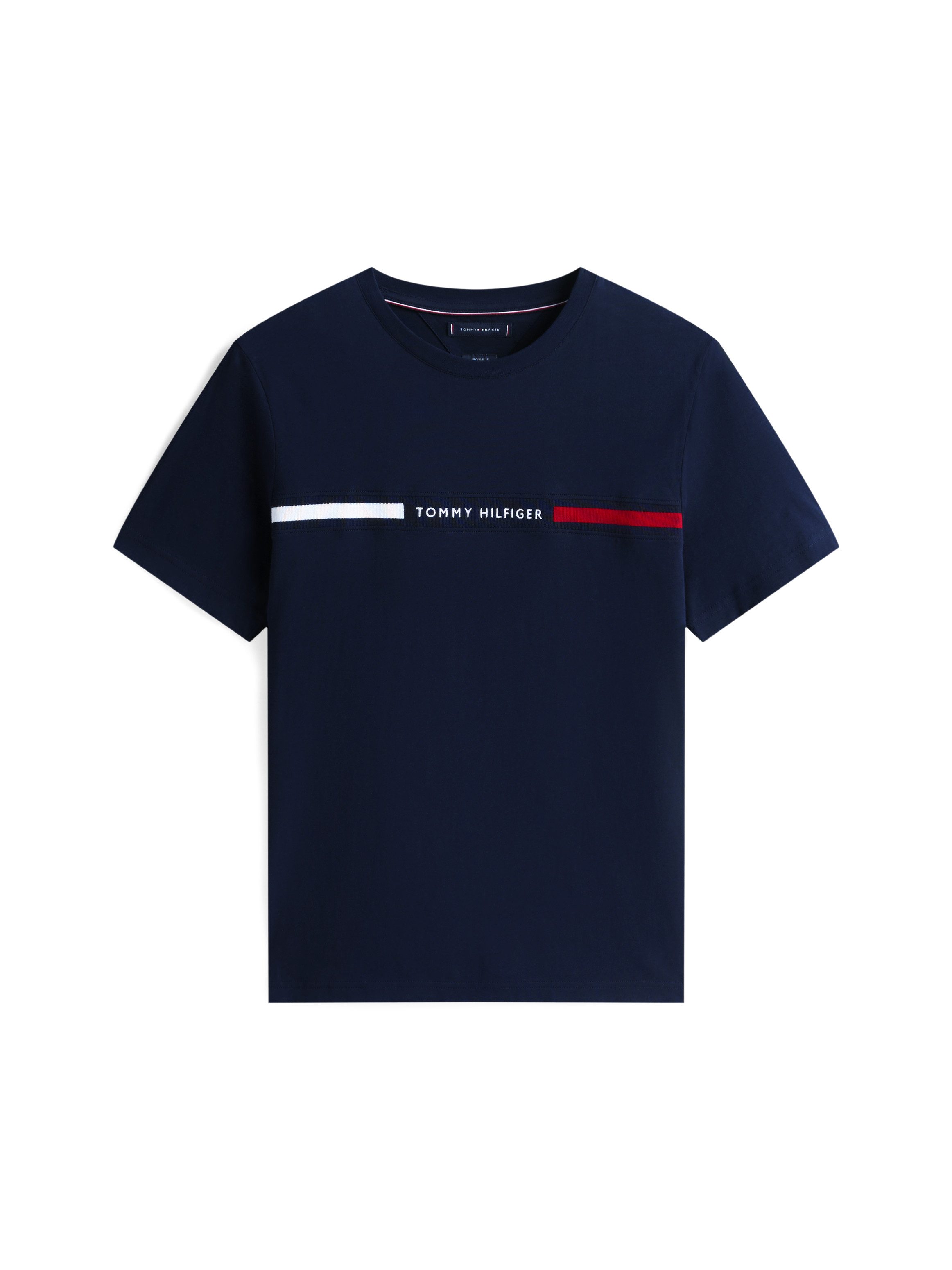 Tommy Hilfiger T-Shirt HILFIGER CHEST INSERT günstig online kaufen
