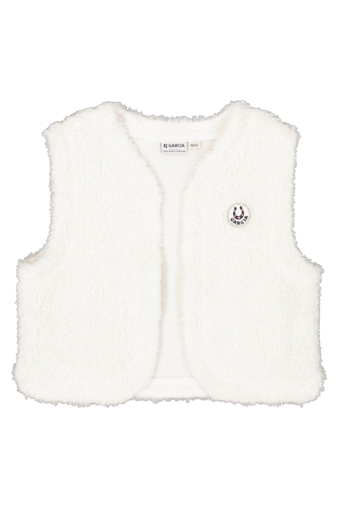 Garcia Steppweste flauschig, offener Schnitt