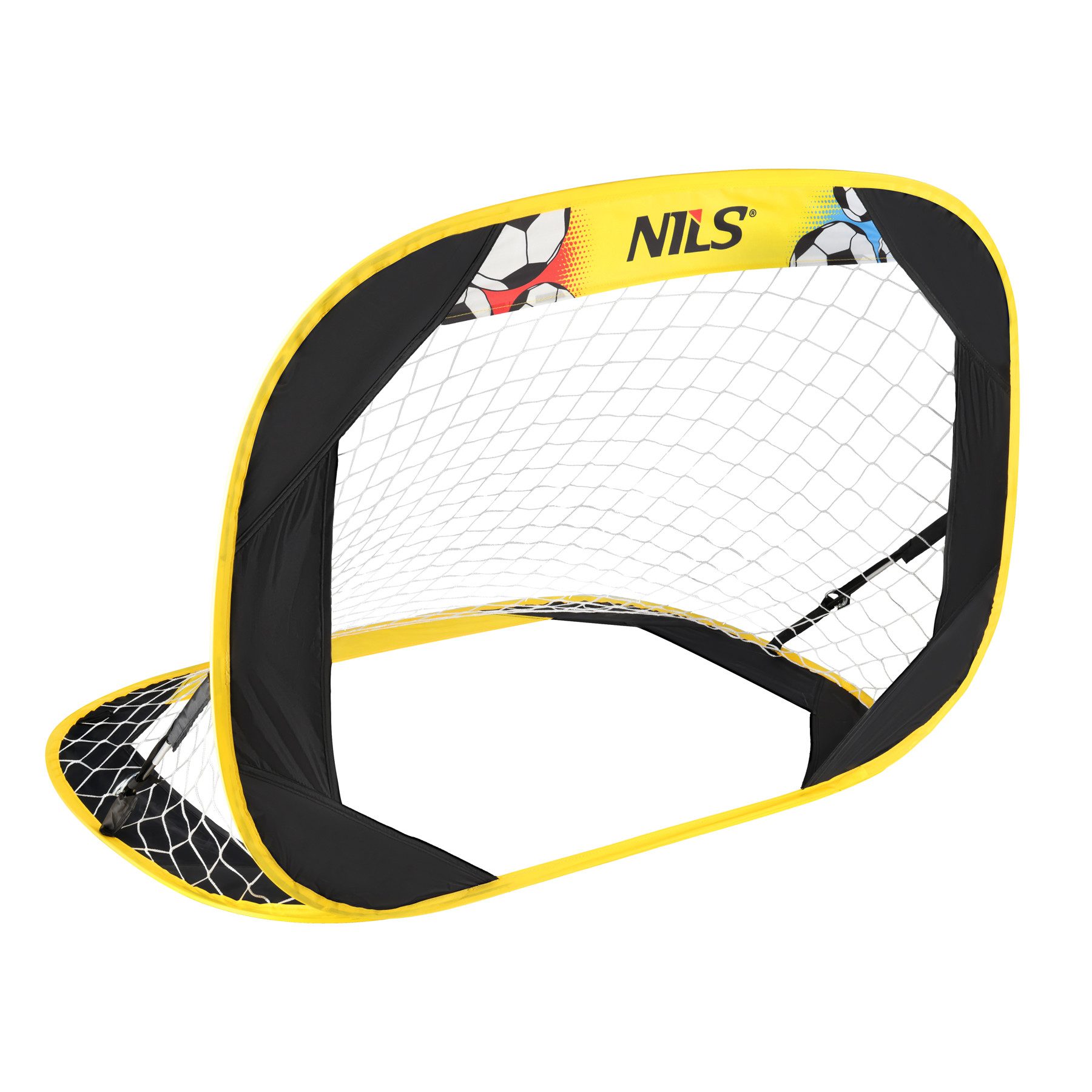 Fußballtor Pop Up Tor Universaltor Fußball Feldhockey Strandtor 110x78x78cm