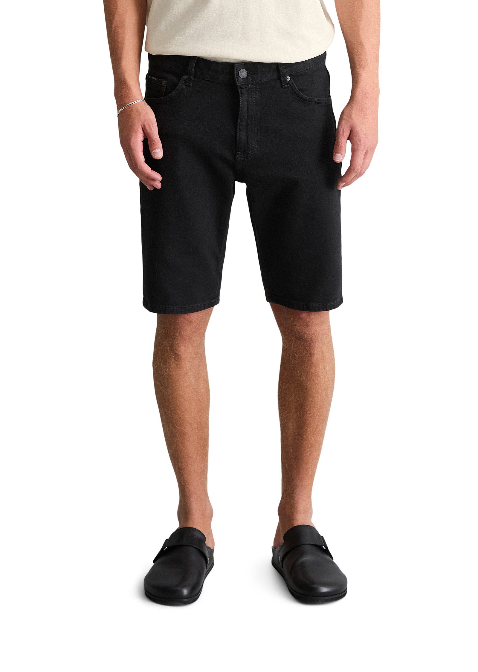 Marc O'Polo DENIM Shorts aus Bio-Baumwoll-Mix