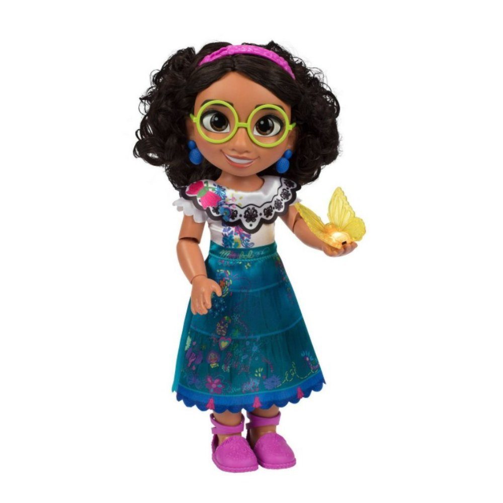 Jakks Pacific Anziehpuppe Disney Encanto Singende Mirabel - Magischer Schmetterling Puppe