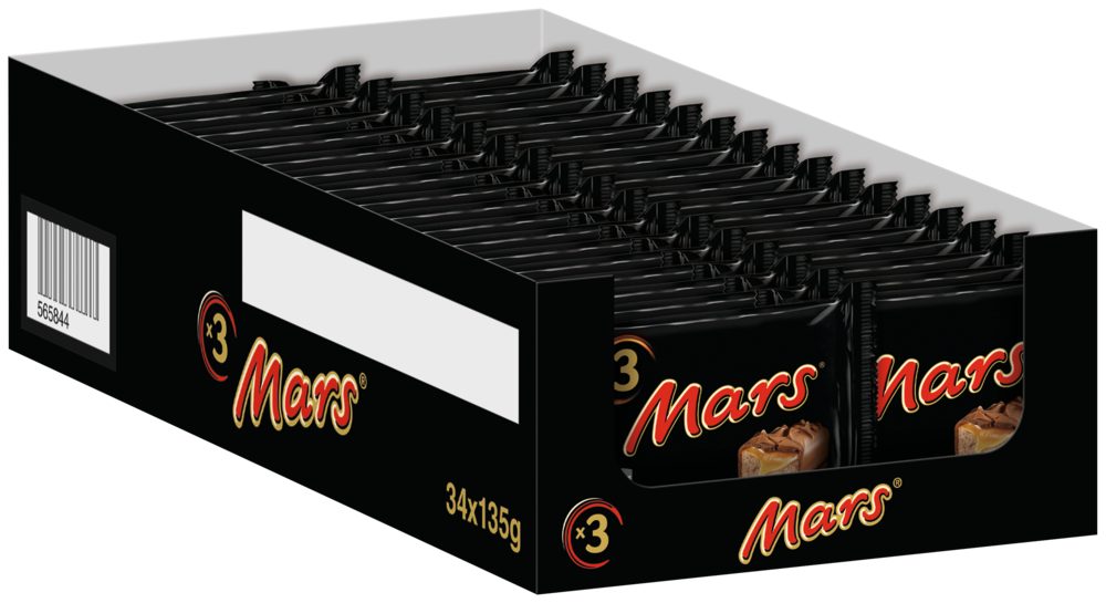 Mars Süßigkeit MARS Multipack 34x3x45g