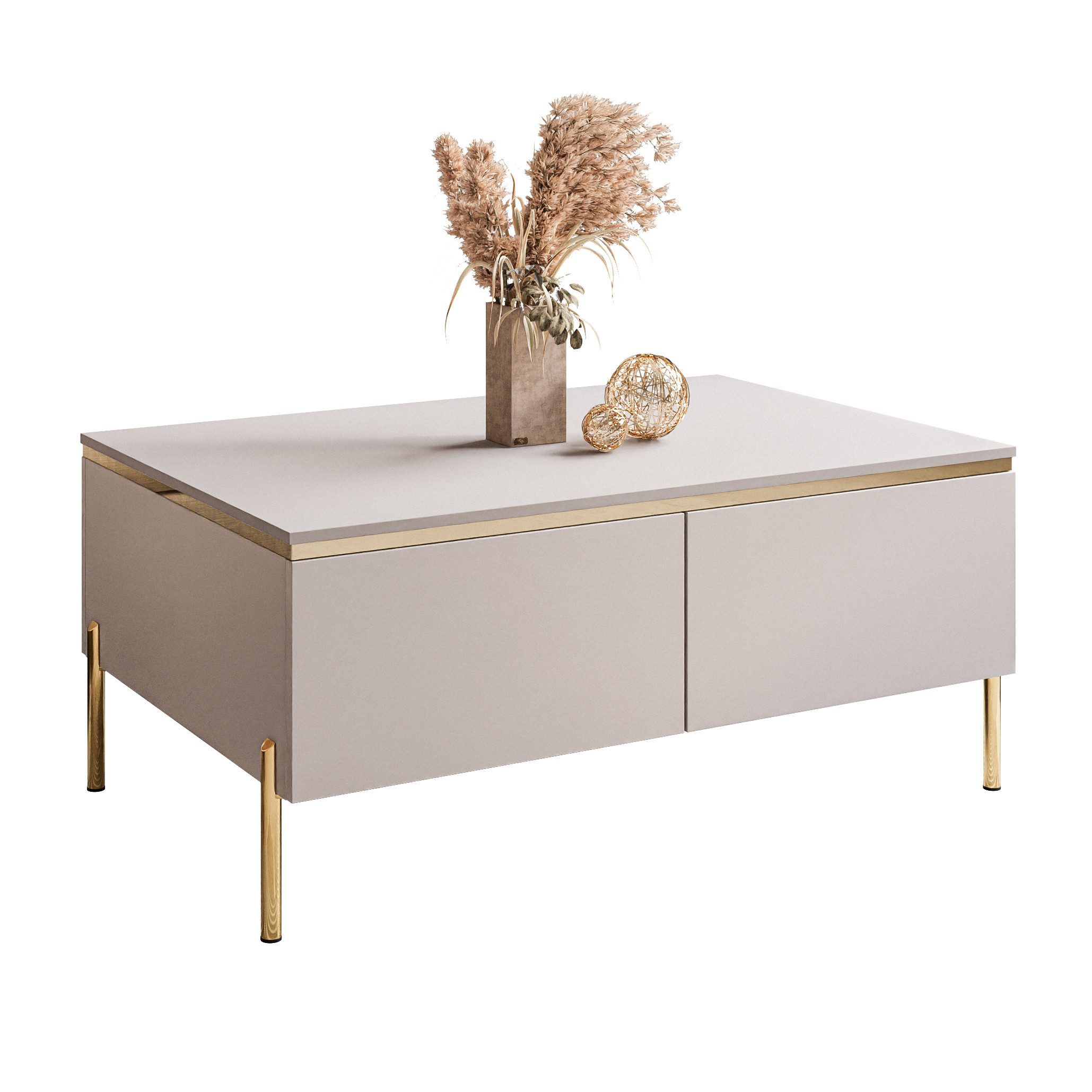 Lookway Couchtisch AURORA KASCHMIR mit Stauraum