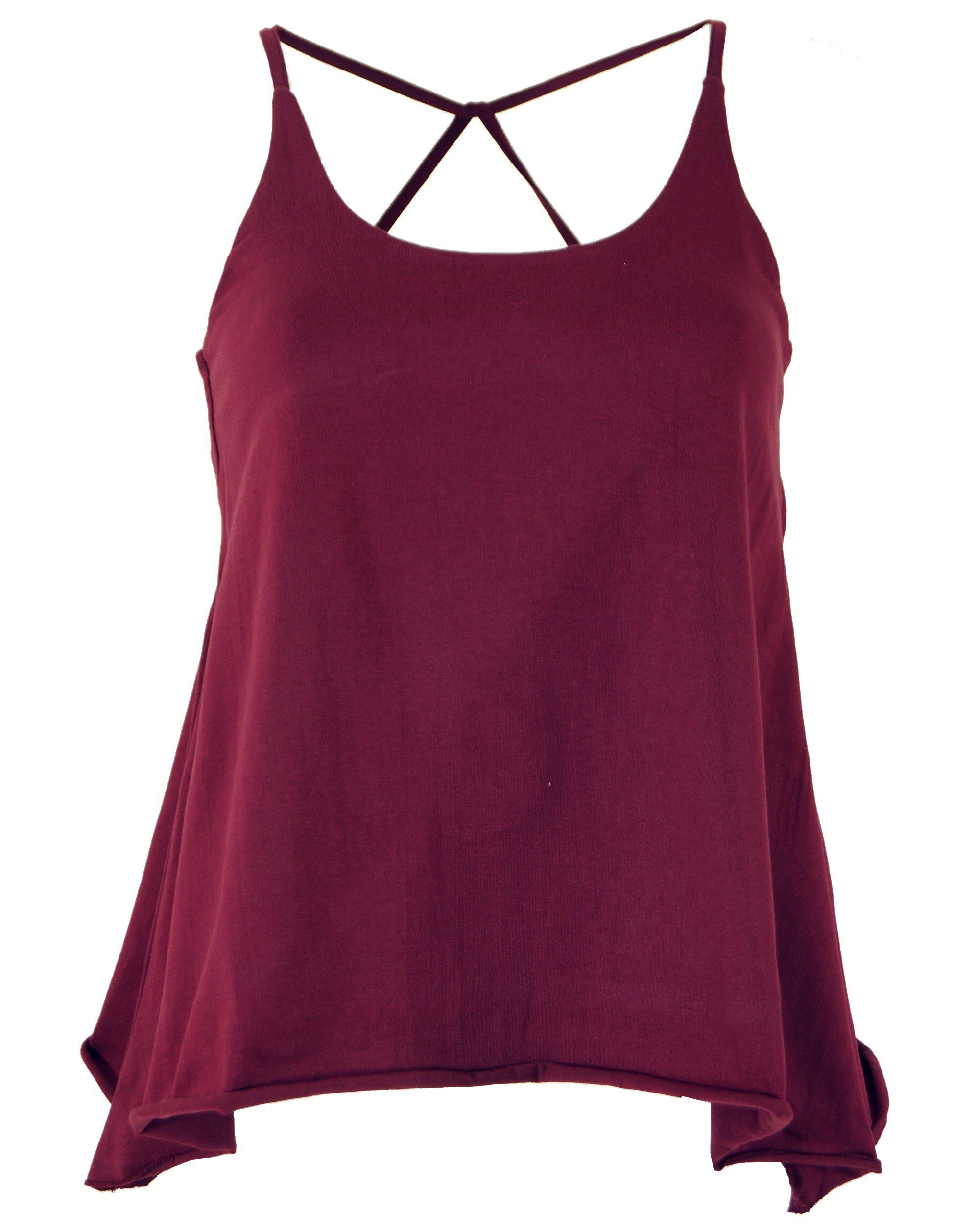 Guru-Shop T-Shirt Yoga Top, Psytrance Festival günstig online kaufen