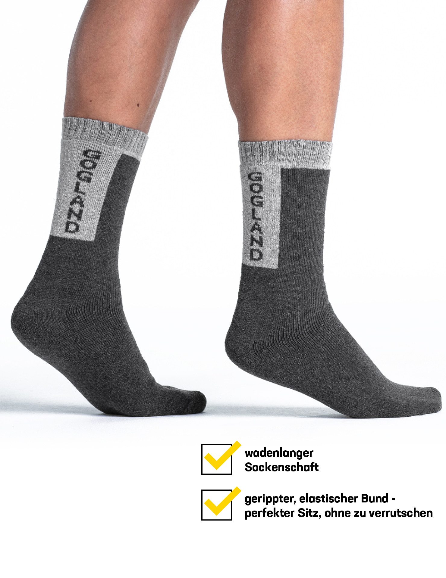 GOGLAND Wandersocken GOGLAND® "Trekking" Outdoor Socken 3 Paar (3 Paar) perfekter Sitz, ohne zu verrutschen