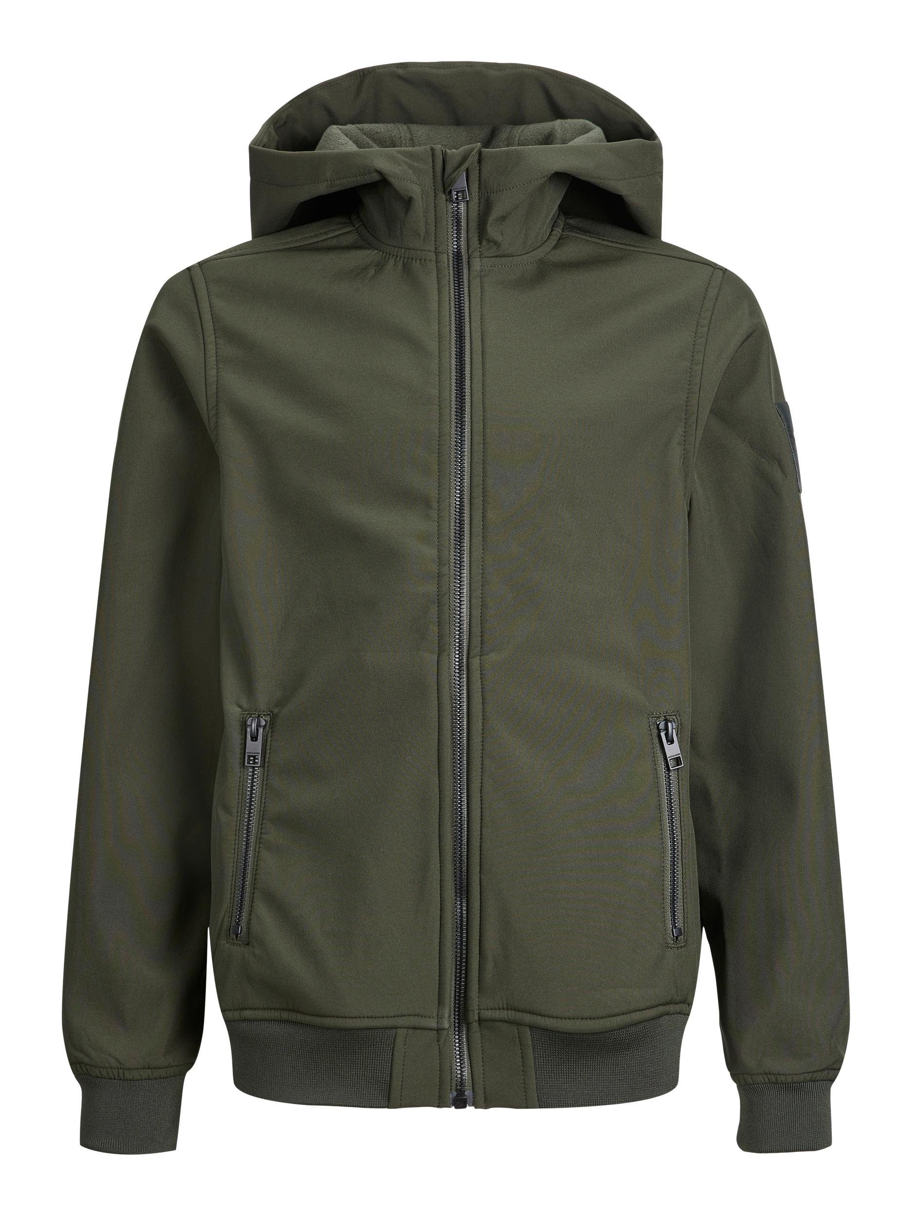 Jack & Jones Junior JJEBASIC HOOD SN JNR Rosin SOFTSHELL Softshelljacke