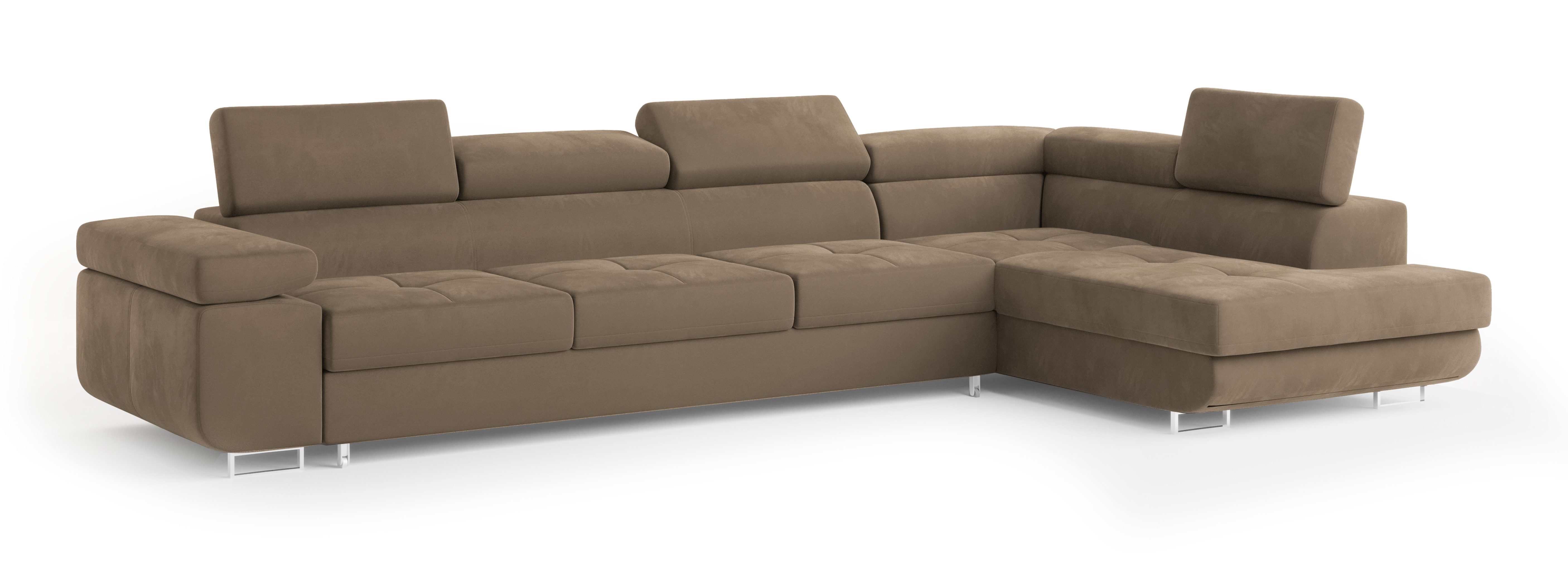 Masseno Ecksofa VICENTE mit Schlaffunktion L-Form, günstig online kaufen