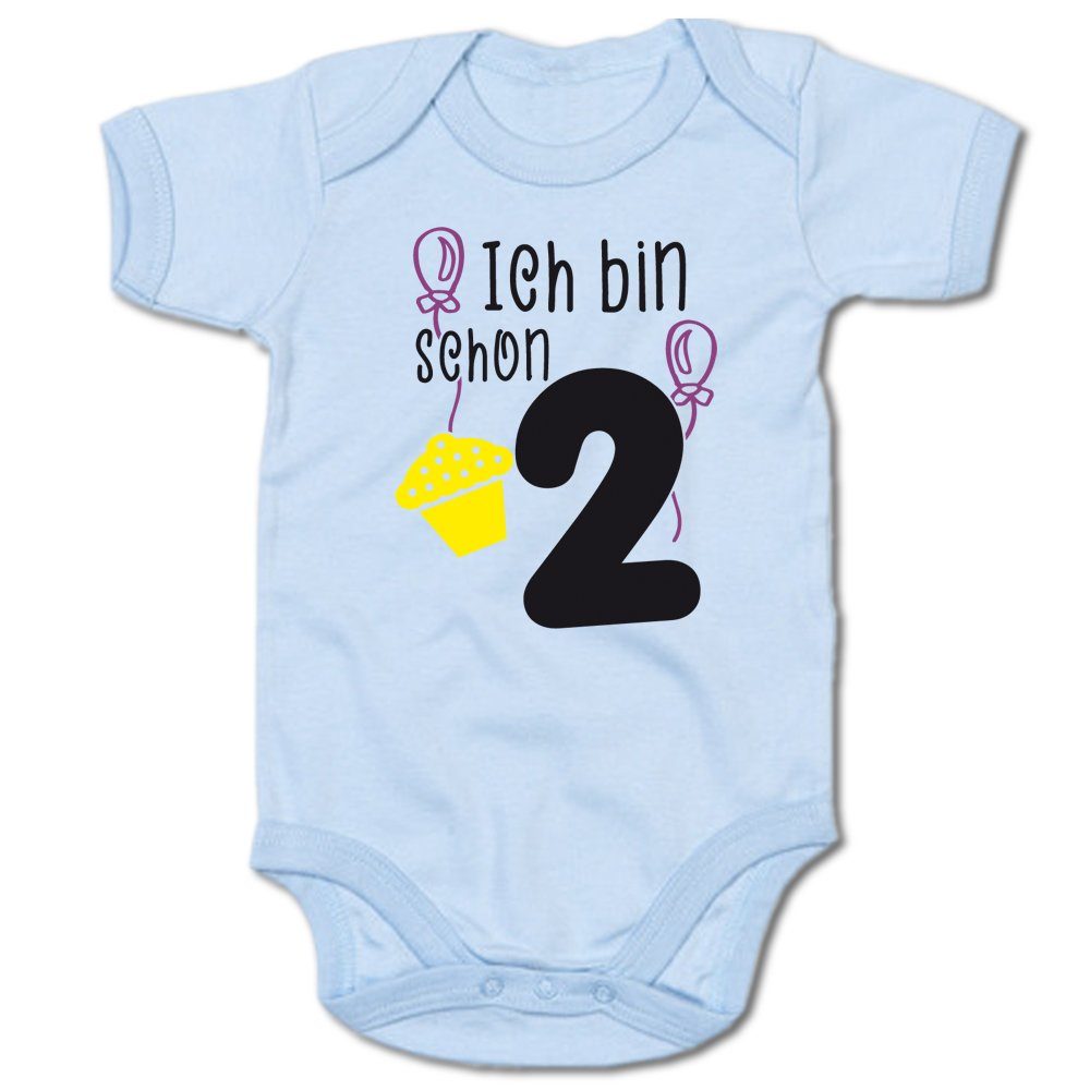 Kurzarmbody Ich bin schon 2