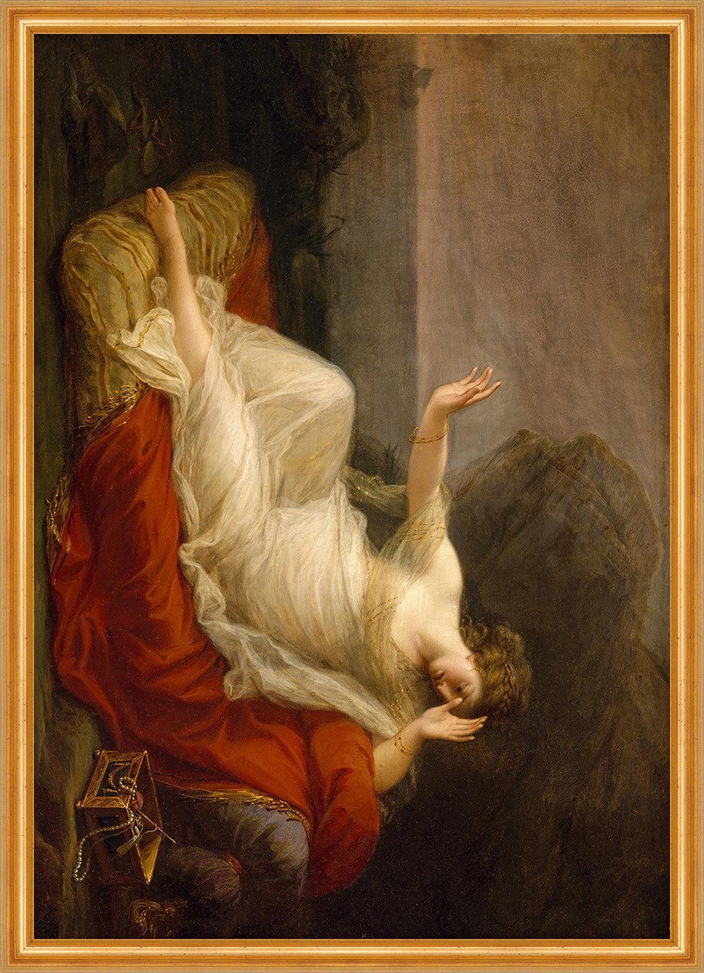 Kunstdruck Ariadne Abandoned by Theseus Kauffmann griech. Mythologie B A3 00513 G, (1 St)