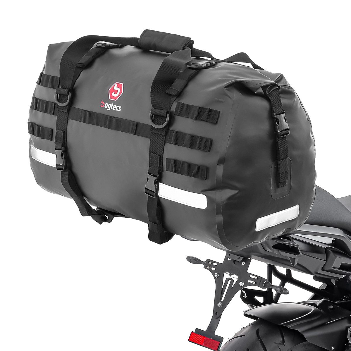 Bagtecs Topcase Set Gepäckbrücke + Hecktasche für Kawasaki Versys 650 14-26 XB50
