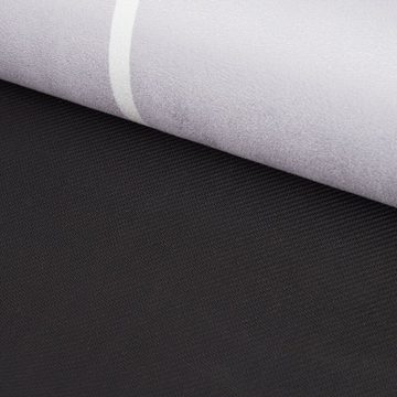 Energetics Gymnastikmatte Yoga-Matte Natural Rubber Mat Microfiber GREY LIGHT