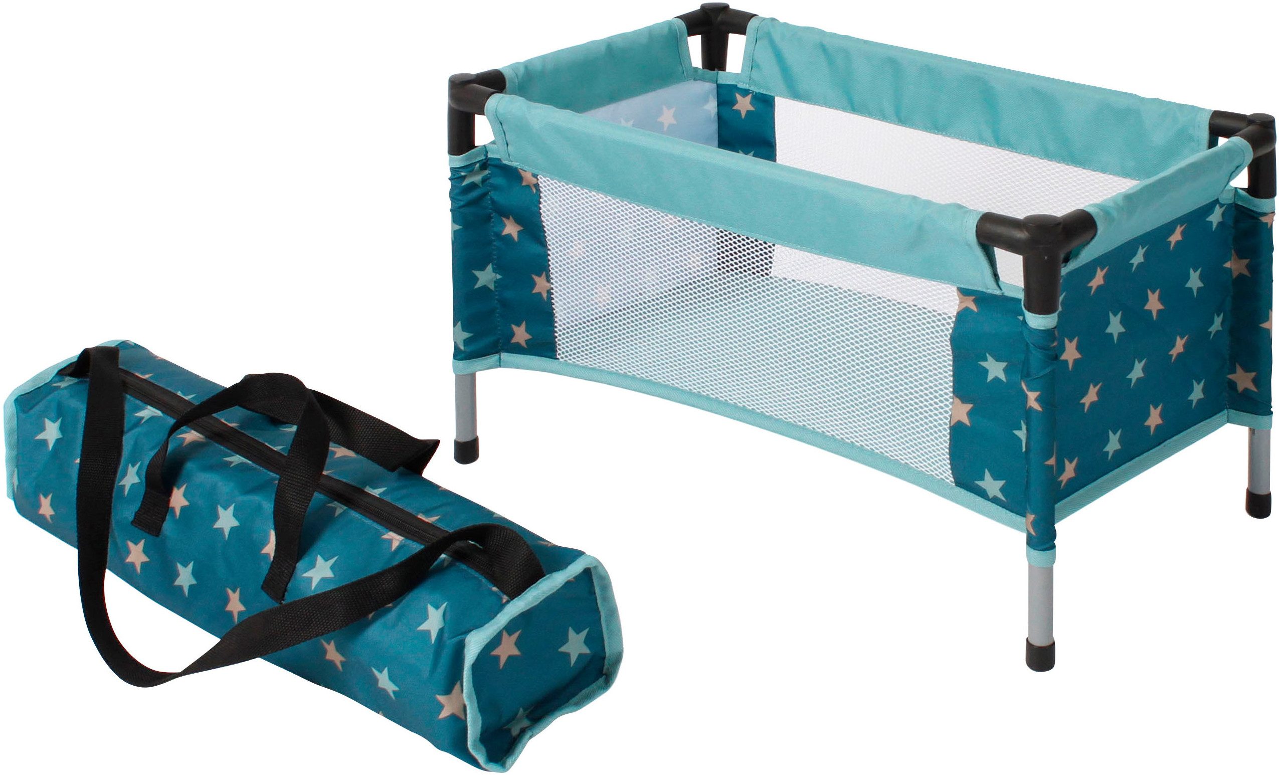 CHIC2000 Puppenbett Puppen-Reisebett, mit Stoff-Tragetasche günstig online kaufen