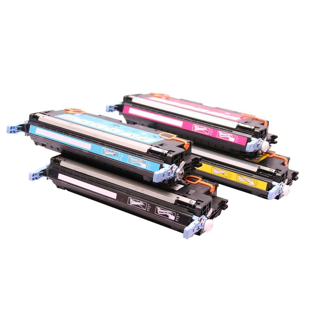 ABC Tonerkartusche, Kompatibles Set 4x Toner für HP Color Laserjet 2700 2700N 3000 3000DN