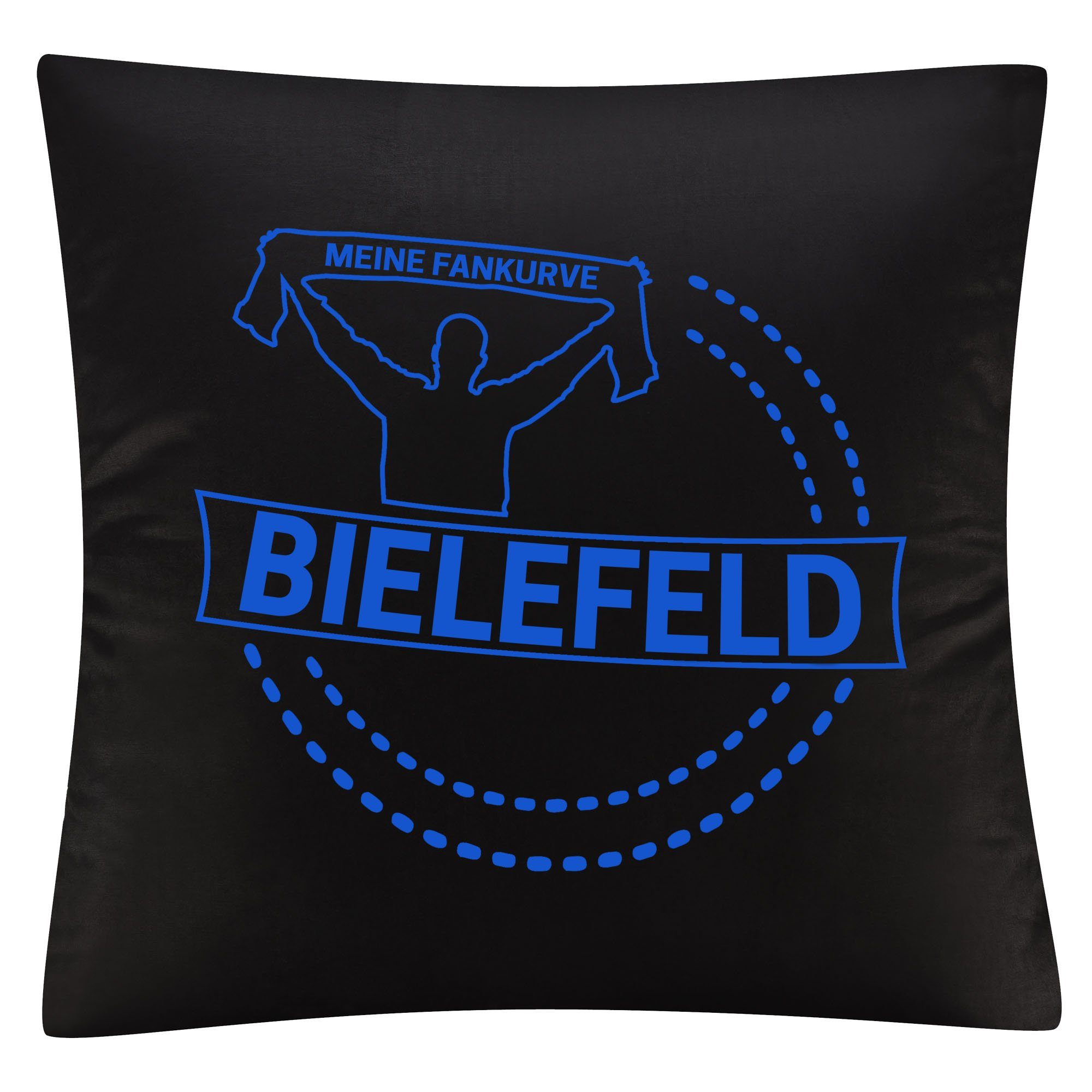 multifanshop Kissenbezug Bielefeld - Meine Fankurve - Kissen