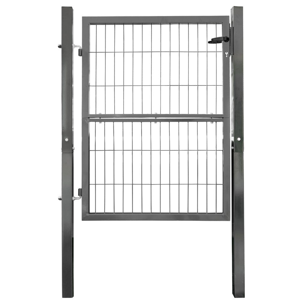 V2Aox Gartentor Gartentor Gartentür Zauntür Zauntor Gartenpforte Anthrazit Grün