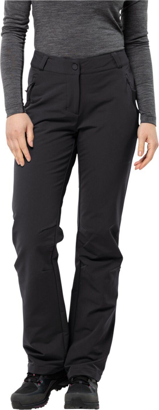 Jack Wolfskin Funktionshose ACTIVATE THERMIC PANTS W BLACK