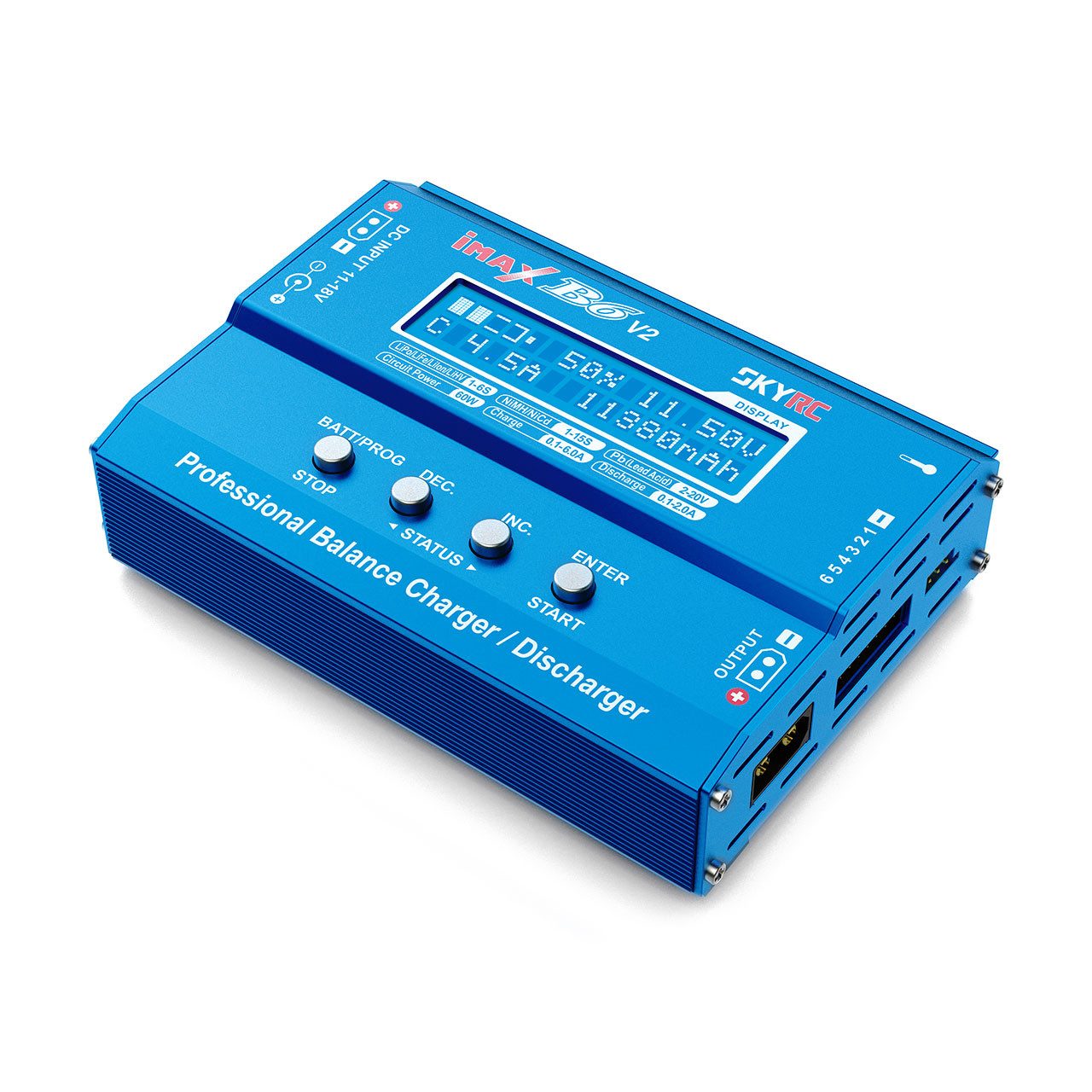 SkyRC B6DC V2 Ladegerät LiPo 1-6s 6A 60W RC-Ladegerät