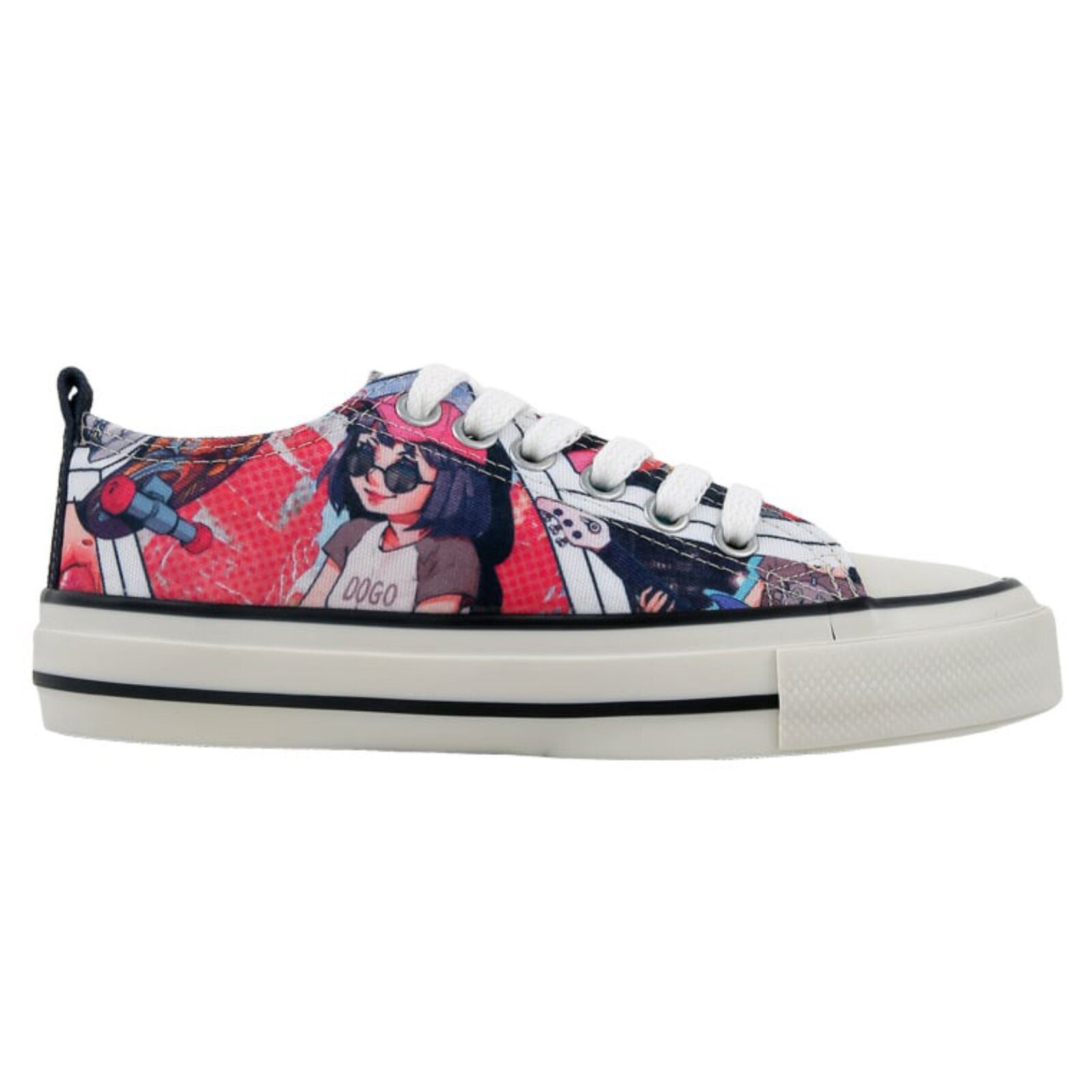 DOGO Liria Low-Top Sneaker Lollipop Riot Damen Sneaker Ballerina Handgefertigt