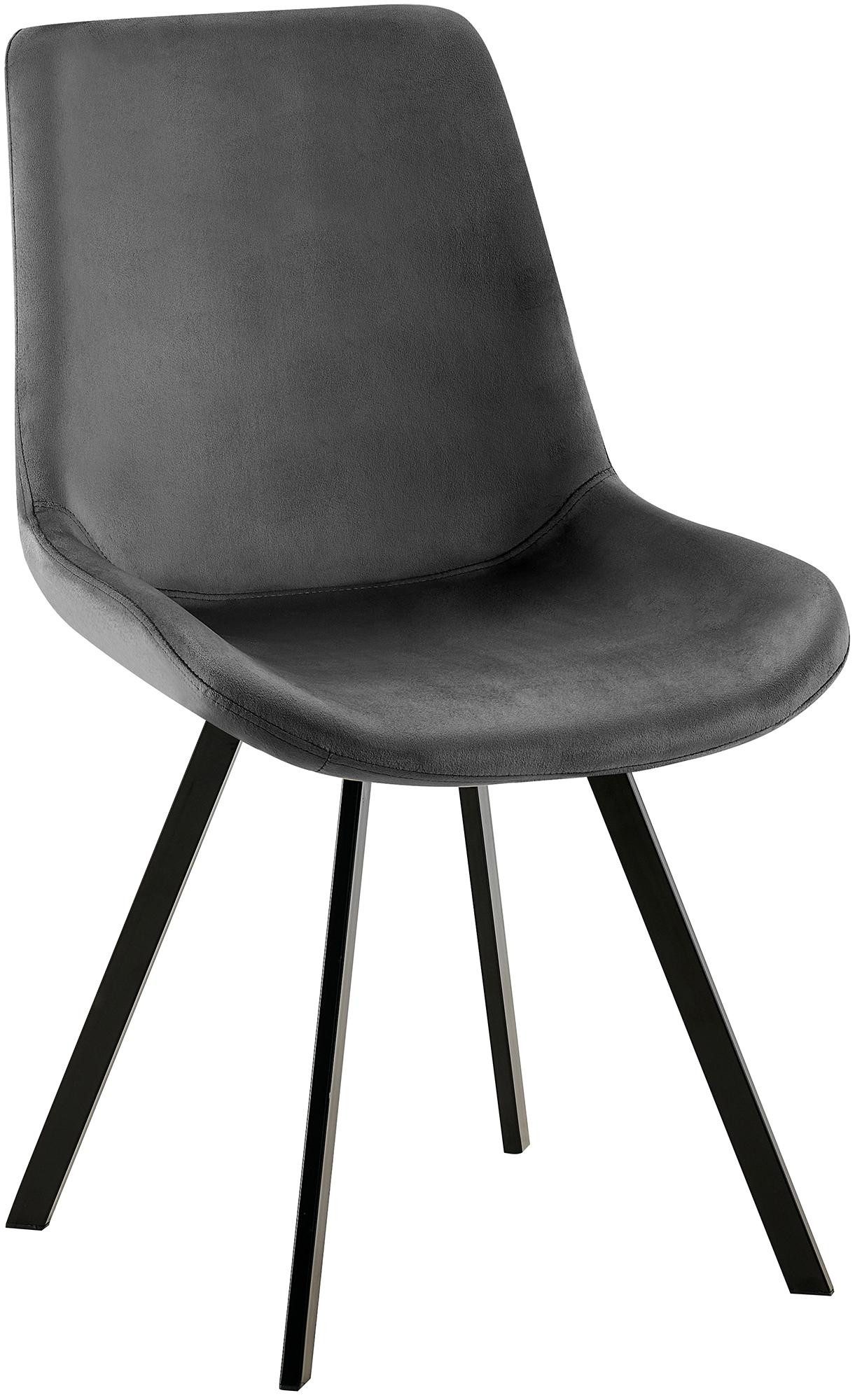 CLP Esszimmerstuhl Lewes, mit Samt-Bezug, Stuhl um 360 Grad drehbar günstig online kaufen