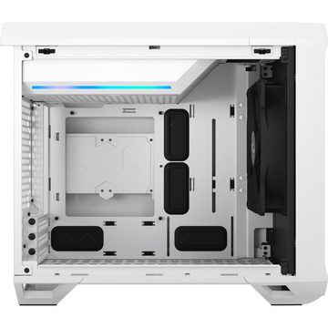 Fractal Design PC-Gehäuse Torrent Nano White TG Clear Tint
