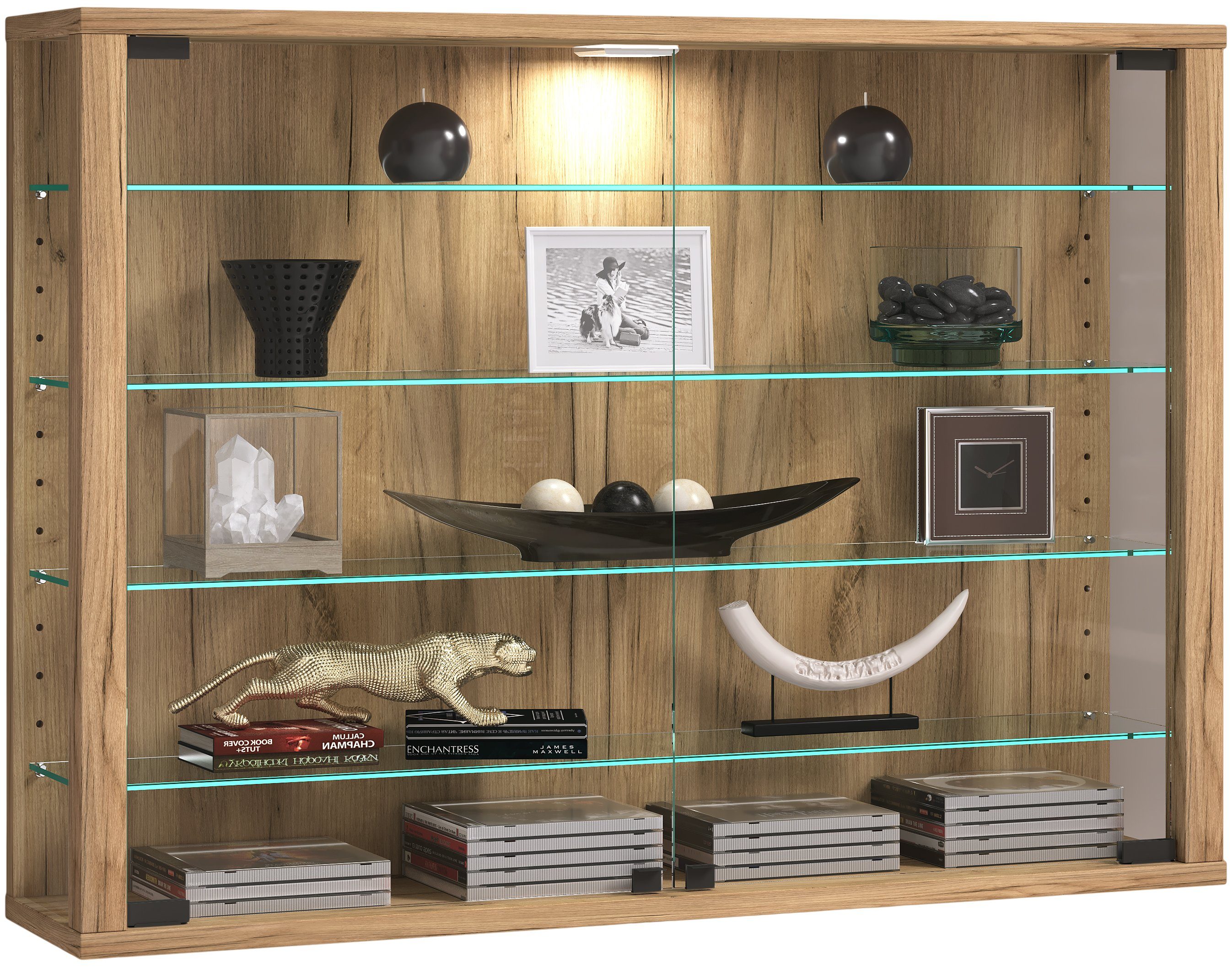 VCM Hängevitrine Wandvitrine Hängevitrine Glasvitrine Vitrosa günstig online kaufen