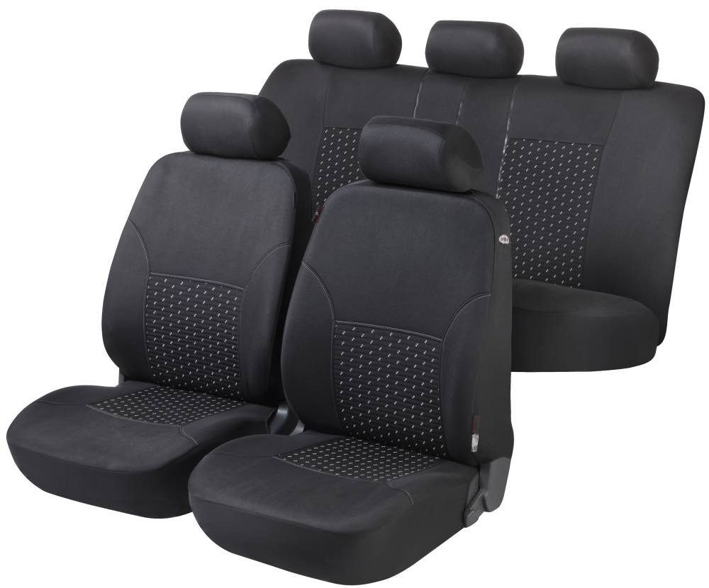 WALSER Autositzbezug Walser Autositzbezug DotSpot Premium Komplett-Set