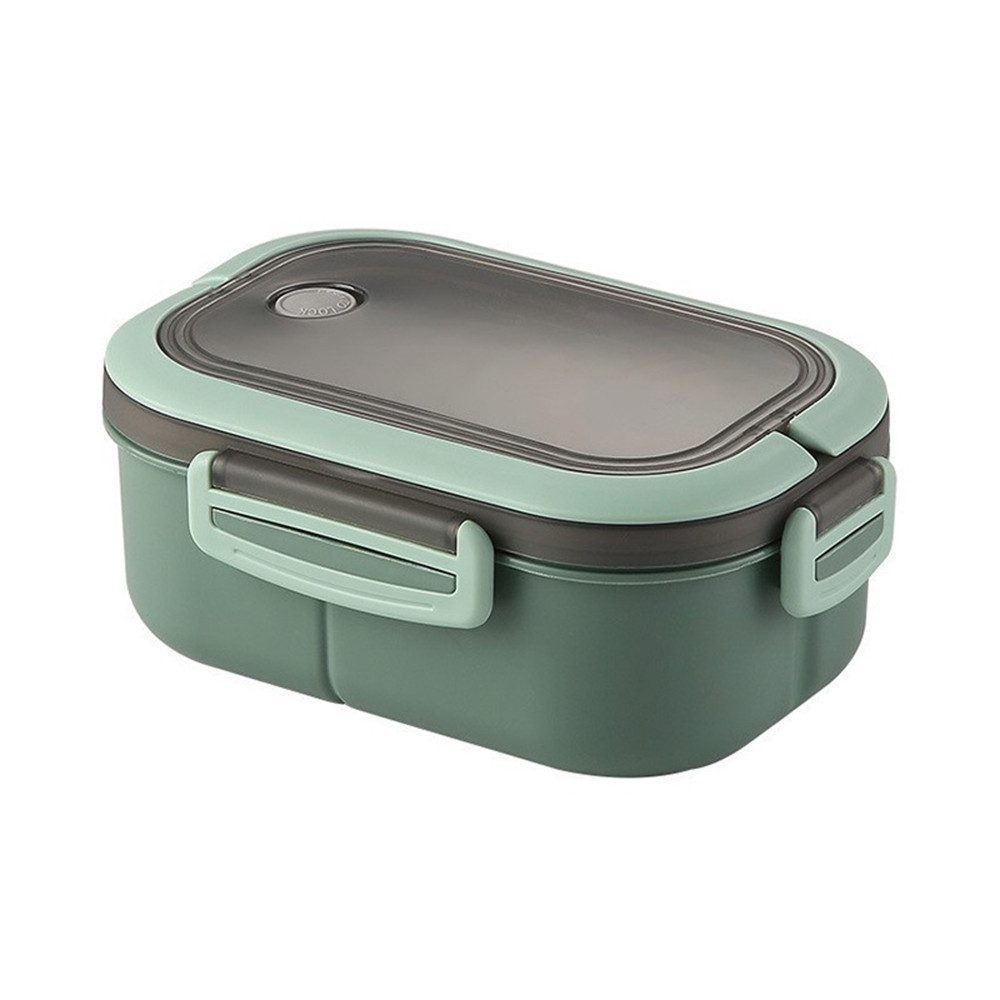 Diwzbyn Lunchbox für Kinder und Erwachsene, Brotdose mit Fächern, 14,5 x 21 x 8 cm