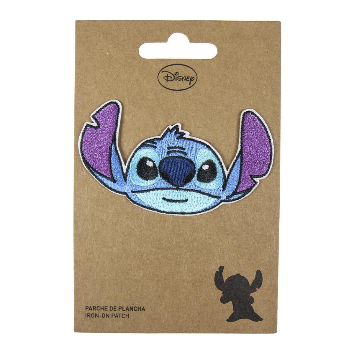 Cerda Пластырь Disney Stitch Пластырь 9,5x12 cm Patch 100% Polyester, Polyester