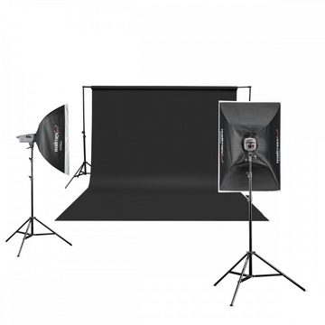 walimex Fotohintergrund pro - Hintergrundkarton 2,72 x 10 m - schwarz