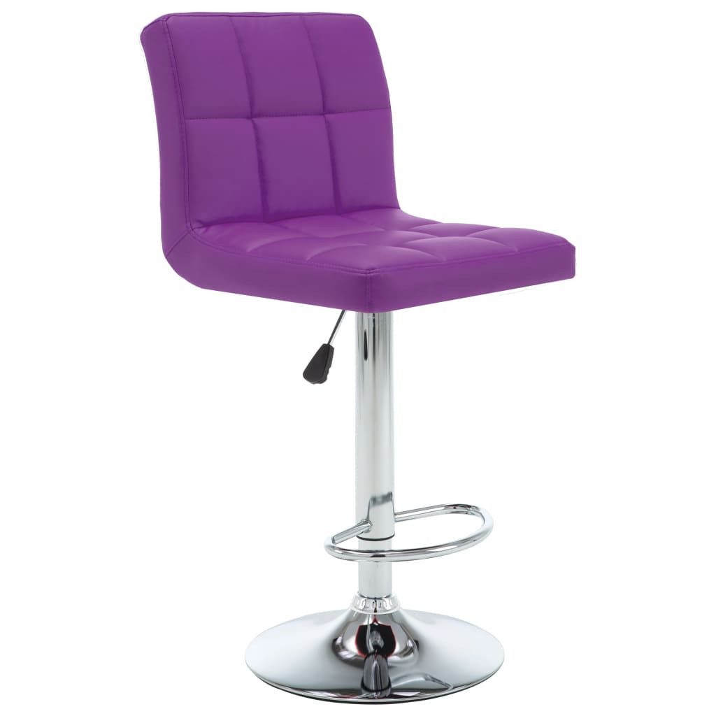 vidaXL Barhocker Barhocker 2 Stk. Lila günstig online kaufen