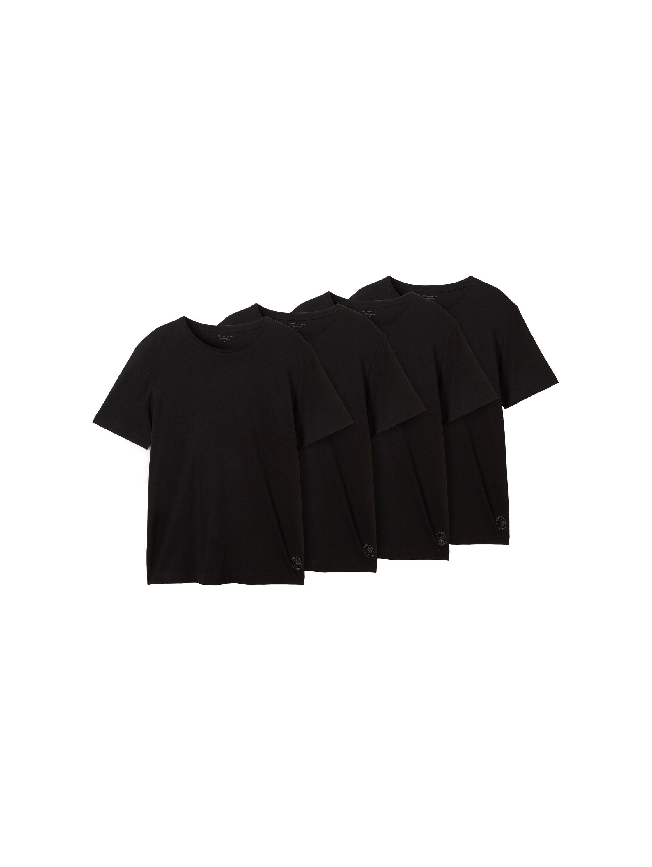 TOM TAILOR T-Shirt (Packung, 4-tlg) in günstig online kaufen