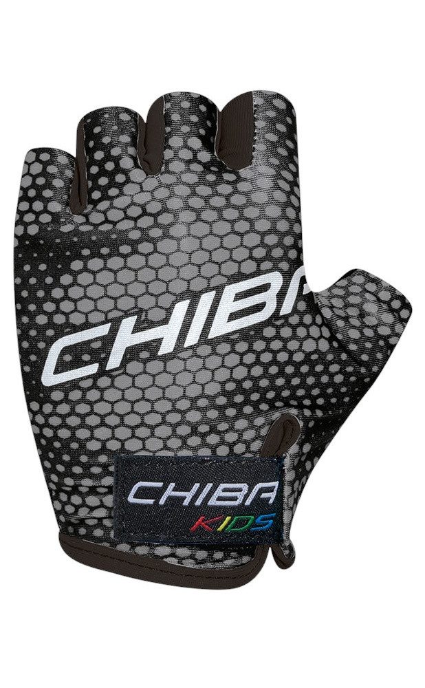 Chiba Fahrradhandschuhe schwarz Kinder - 1 Paar