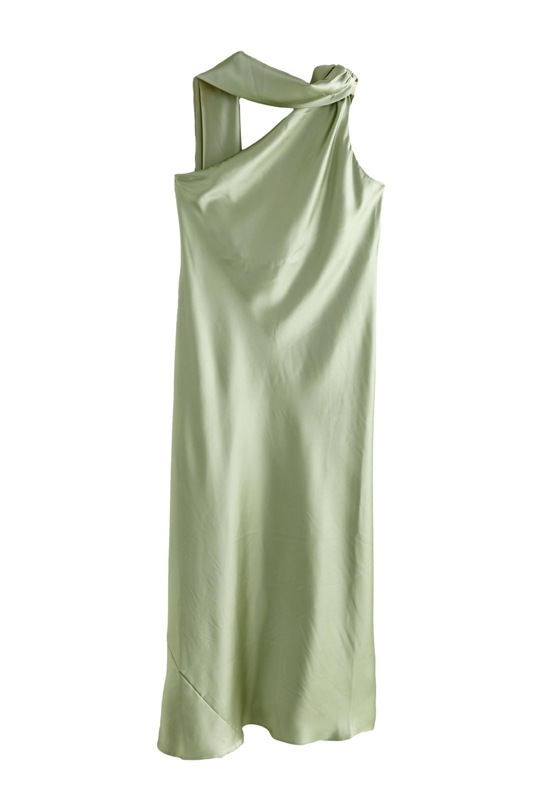 Next Satinkleid Maxi-Brautjungfernkleid aus Satin mit Schal (1-tlg) günstig online kaufen
