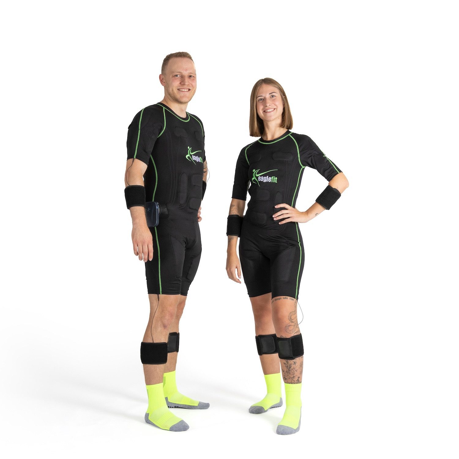 eaglefit® EMS-Gerät CONNECT EMS-System mit 28 Elektroden, kabelloses Training, Trockenanzug, kabellos, antibakteriell