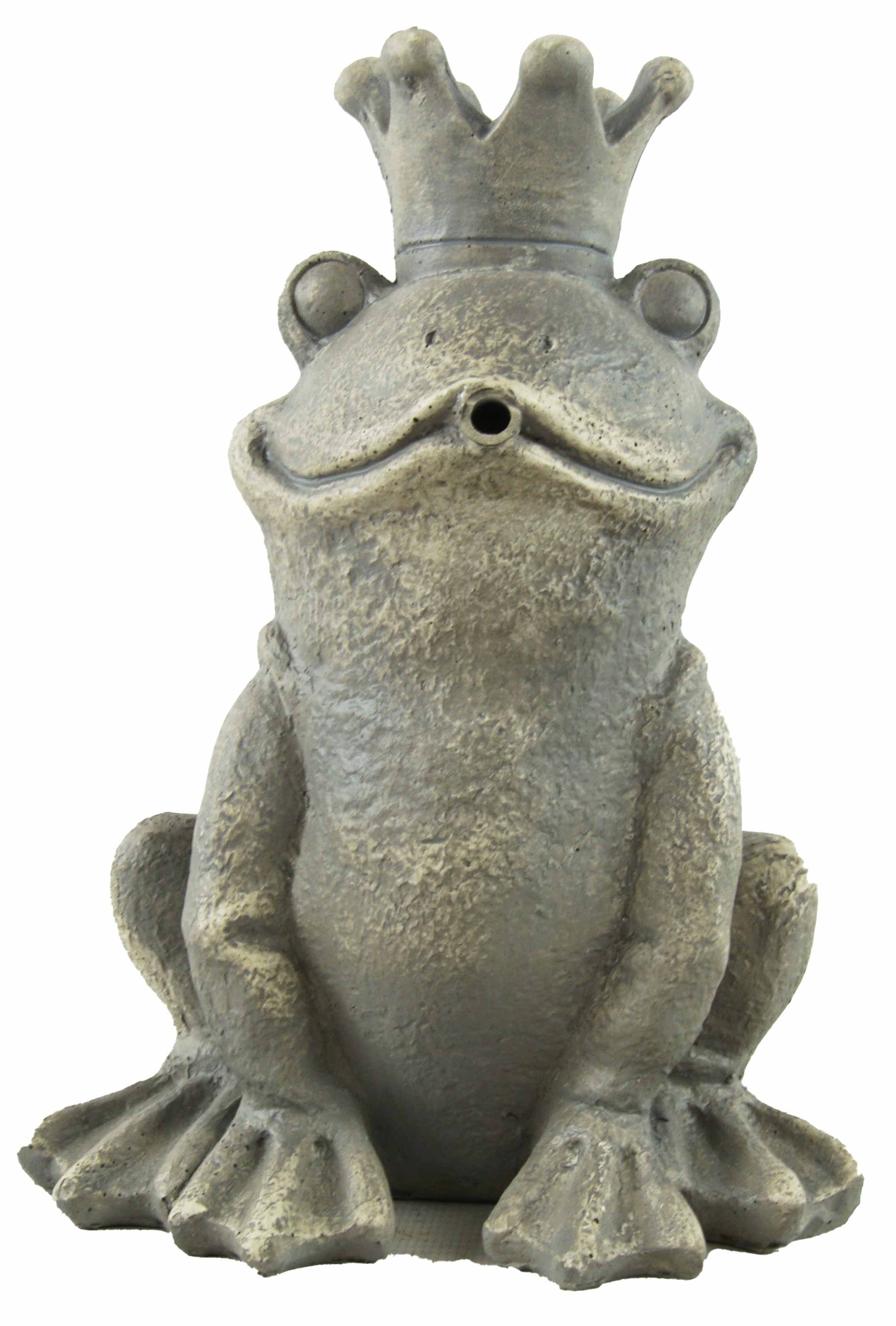 Posiwio Wasserspeier Wundervoller Wasserspeier Froschkönig - inkl. Pumpe