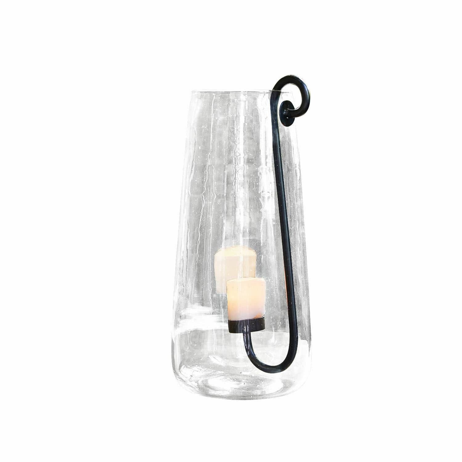 Mirabeau Windlicht Windlicht Lamark klar/schwarz (kein Set, kein Set) günstig online kaufen