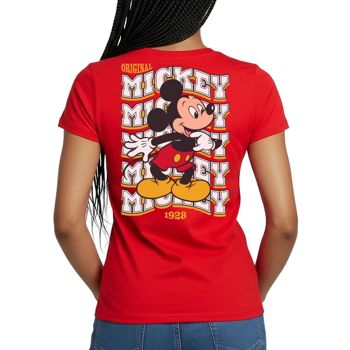 T-Shirt Mickey & Minnie Mickey Mouse Original 1928 Frauen T-Shirt