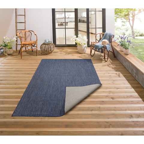 Teppich Rhodos, my home, rechteckig, Höhe: 3 mm, In-und Outdoor geeignet, Sisal-Optik, Wetterfest & UV-beständig