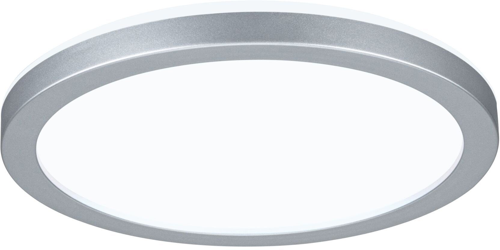 Paulmann LED Panel Atria Shine IP44 rund 190mm 11,2W 850lm 4000K, LED fest integriert, Neutralweiß, Backlight