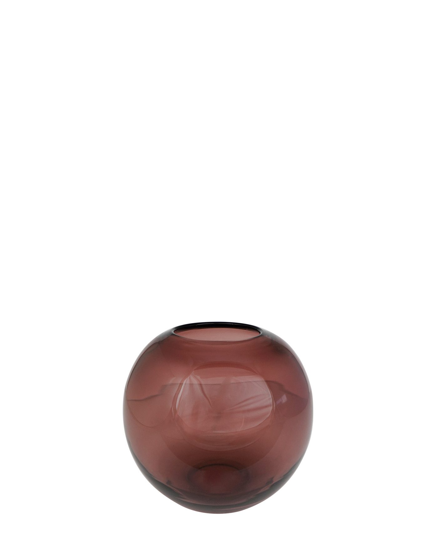 Kaheku Dekovase Kaheku Kugelvase Opino, Lila, Ø 29 cm, 1150005754 (1 St)