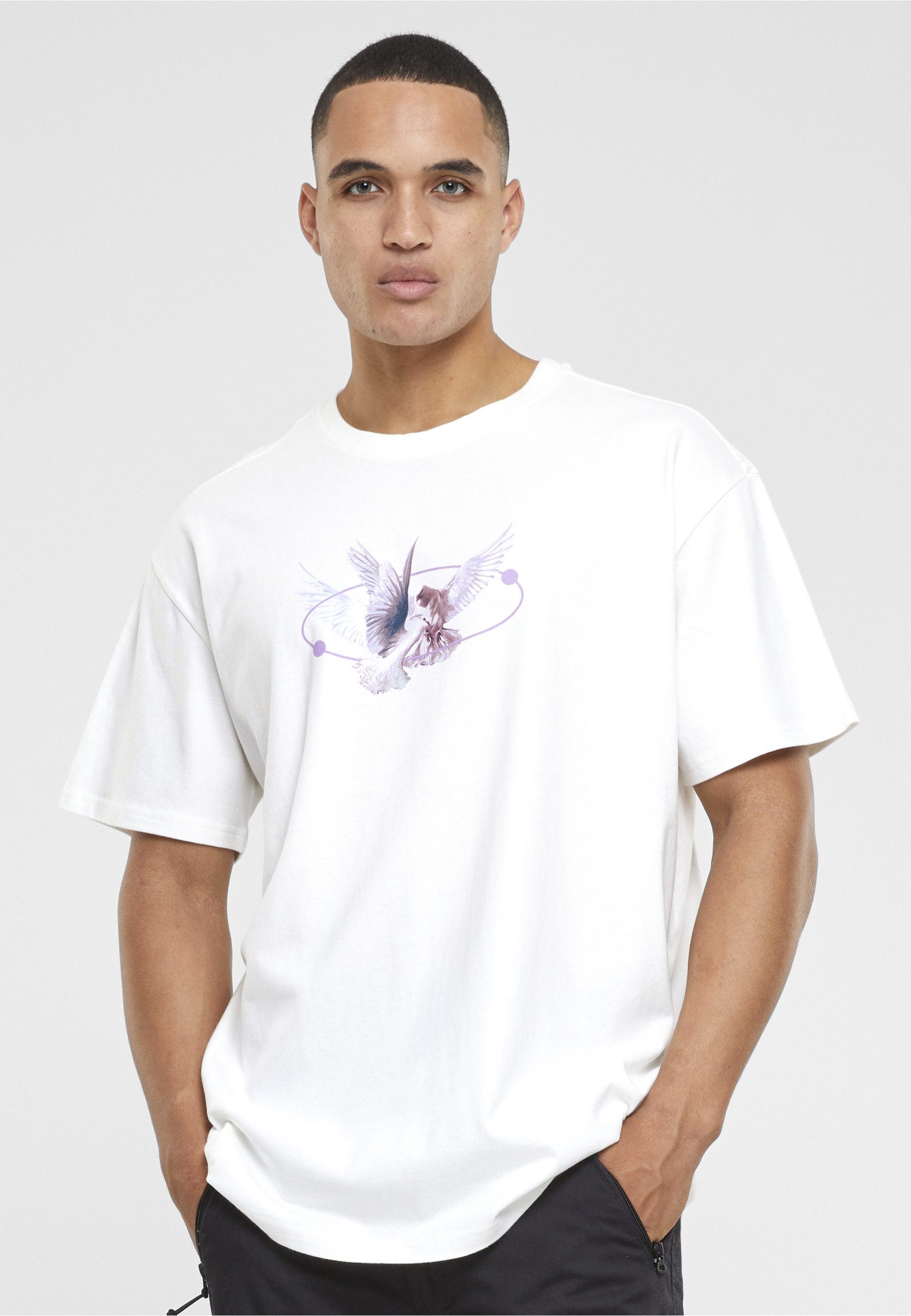 Upscale by Mister Tee Kurzarmshirt Upscale by Mister Tee Herren Vive la Liberte Oversize Tee (1-tlg)