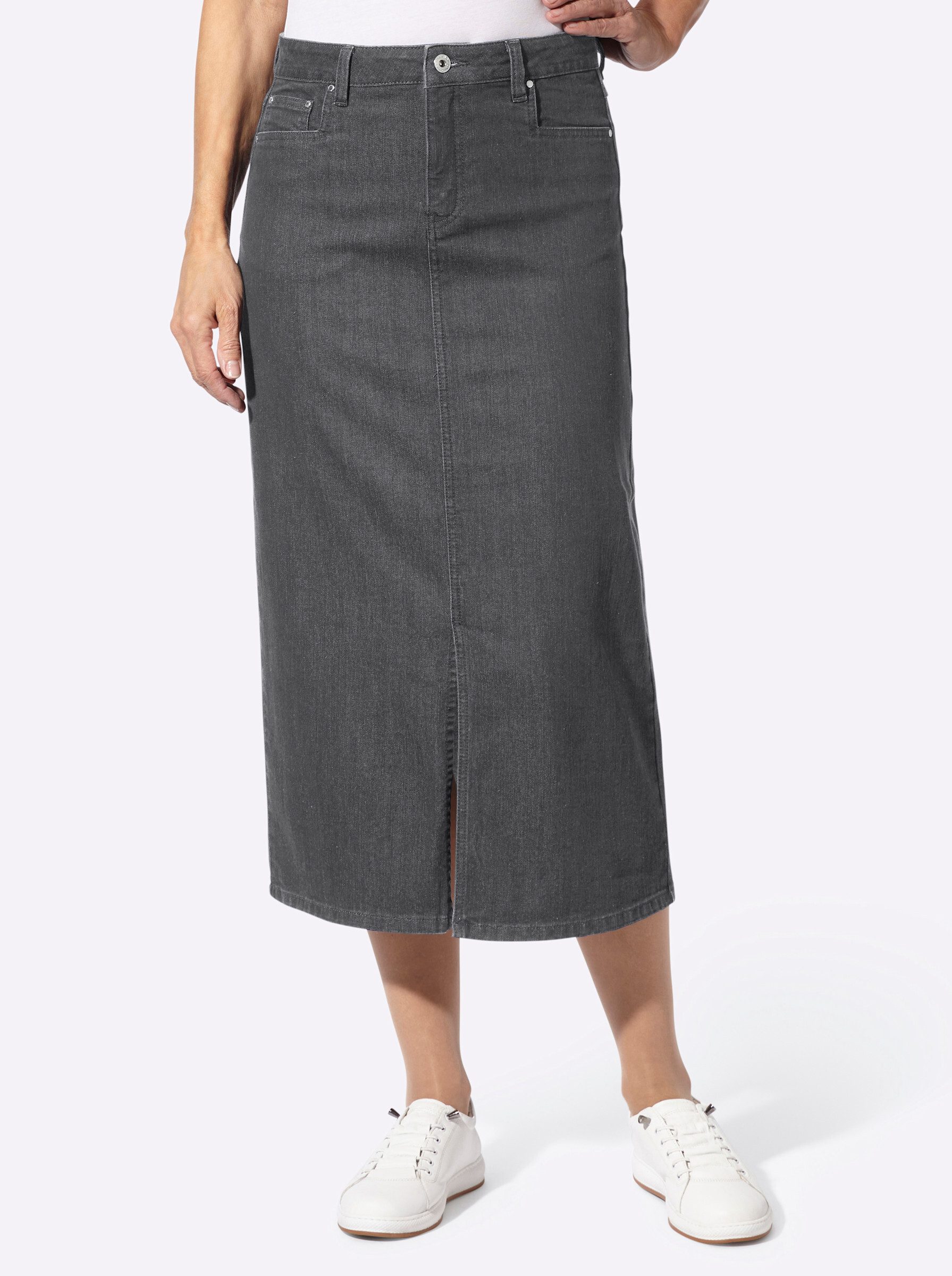 Witt A-Linien-Rock Jeans-Rock